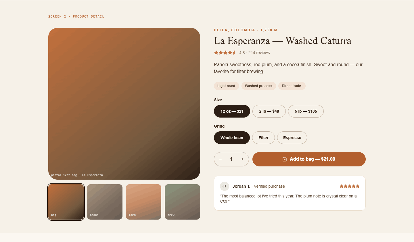 ShopForge — screen 2
